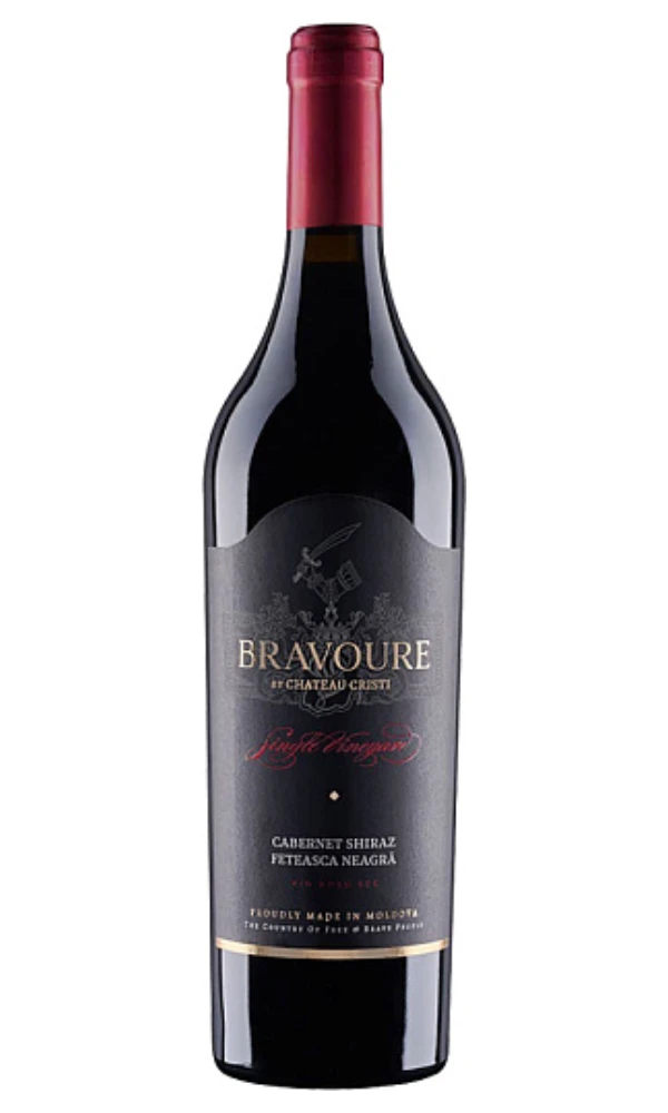 Chateau Cristi Bravoure Cabernet Shiraz Feteas Neagra 75cl 2018 Chateau Cristi Bravoure Cabernet Shiraz Feteas Neagra 75cl 2018 - Imagen 1