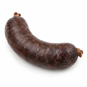 Butifarras Mallorquinas 500 g sobre fondo blanco