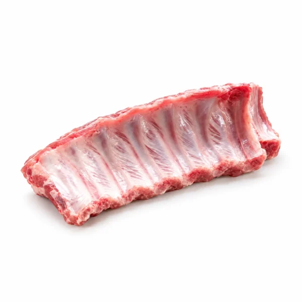 Costillejas de Cerdo Mallorquín 400 g sobre fondo blanco