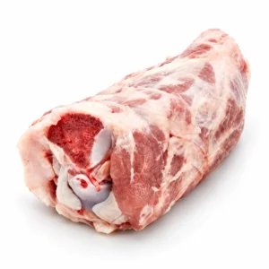 Cuello de Cordero 500 g sobre fondo blanco