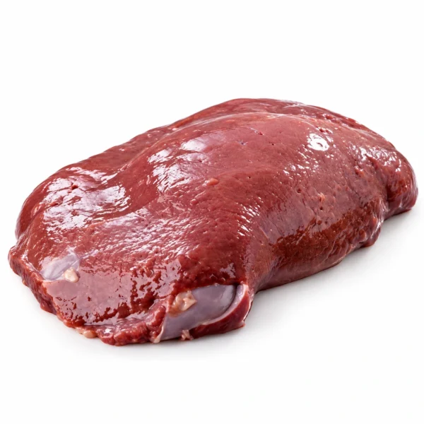 Hígado de Cerdo Mallorquín 500 g sobre fondo blanco