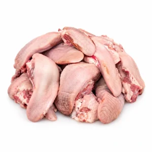 Lenguas de Cerdo Bandeja de 1 kg sobre fondo blanco