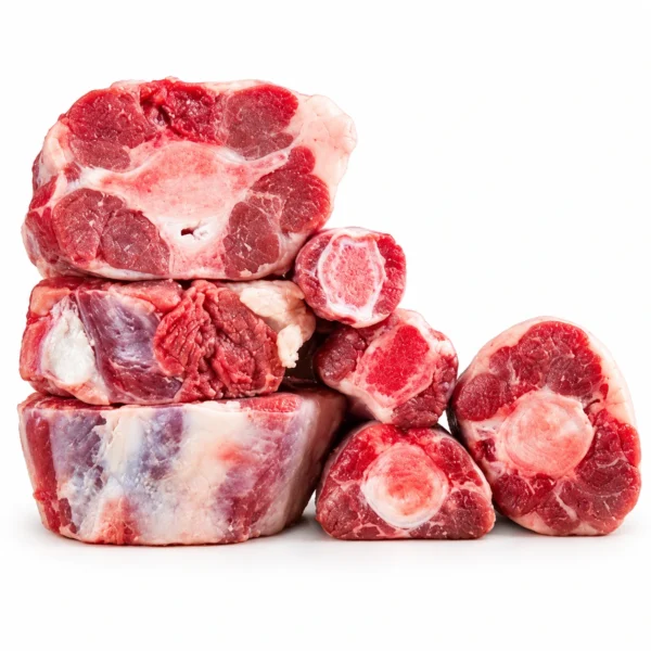 Rabo de Ternera 1 kg sobre fondo blanco