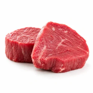 Solomillo de Ternera Certificada 450 g sobre fondo blanco